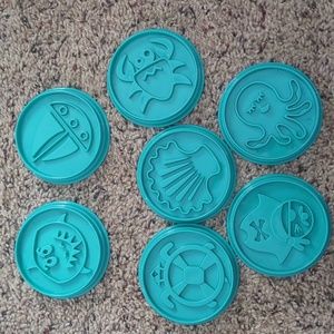 Pampered Chef under the sea cookie cutters